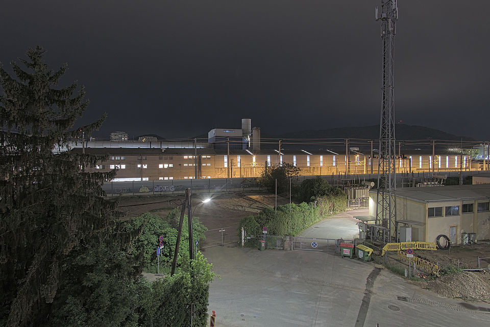 Livebild Baukamera 1 - Webcam 'Gesamtansicht nach Westen' - Baustelle Straßenunterführung Josef-Huber-Gasse, Graz-Gries (ca. 5 Minuteninterval)